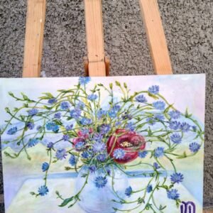 Летние синие цветочки